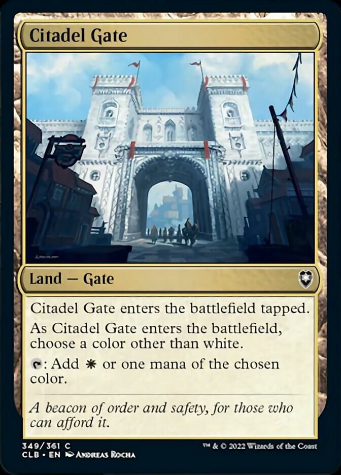Citadel Gate [Commander Legends: Battle for Baldur's Gate] | RetroPlay Games