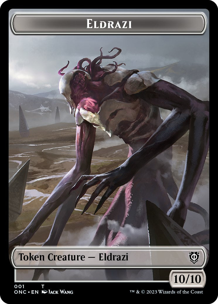 Soldier (017) // Eldrazi Double-Sided Token [Phyrexia: All Will Be One Commander Tokens] | RetroPlay Games