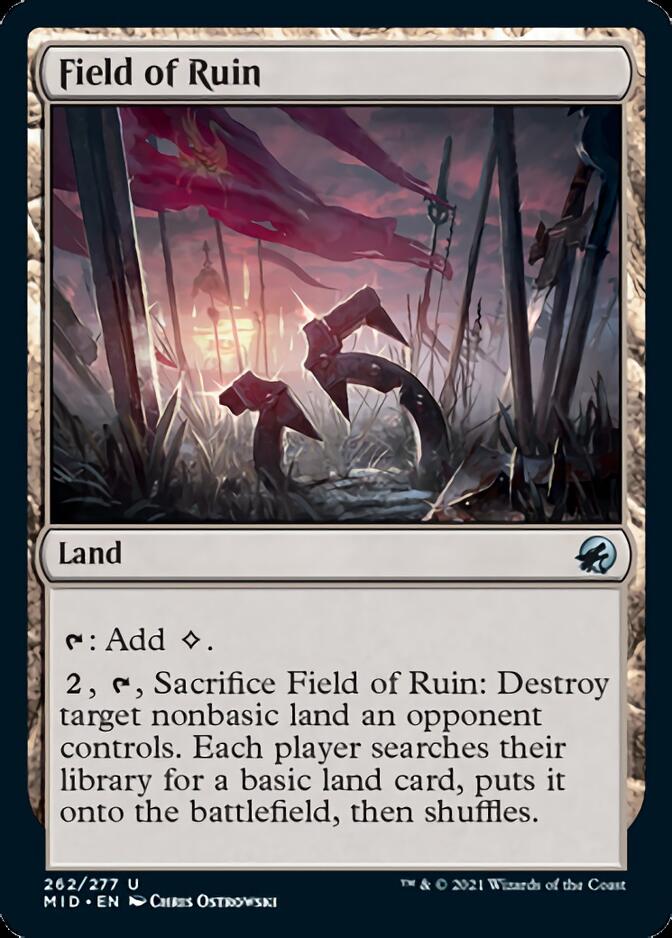 Field of Ruin [Innistrad: Midnight Hunt] | RetroPlay Games