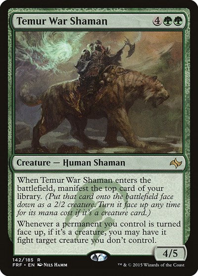 Temur War Shaman [Fate Reforged] | RetroPlay Games