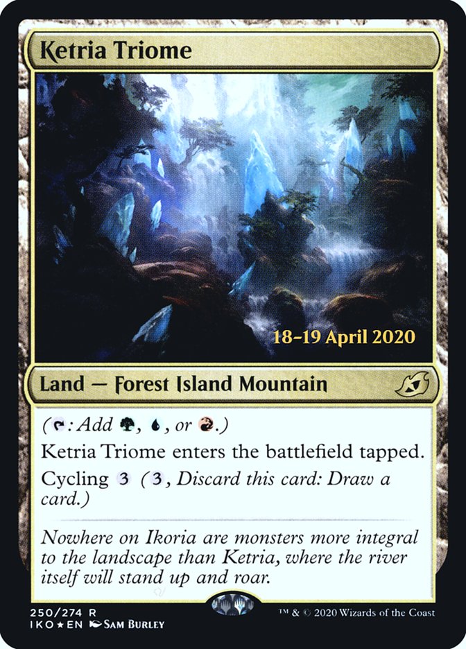 Ketria Triome  [Ikoria: Lair of Behemoths Prerelease Promos] | RetroPlay Games