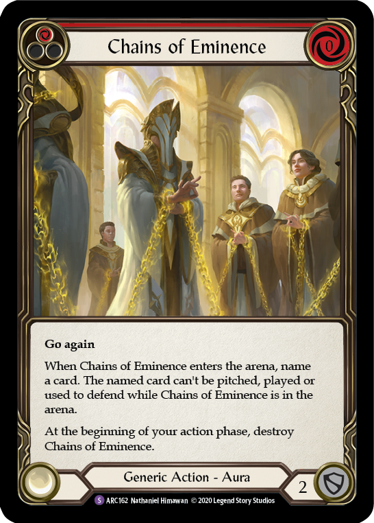 Chains of Eminence [U-ARC162] (Arcane Rising Unlimited)  Unlimited Normal | RetroPlay Games