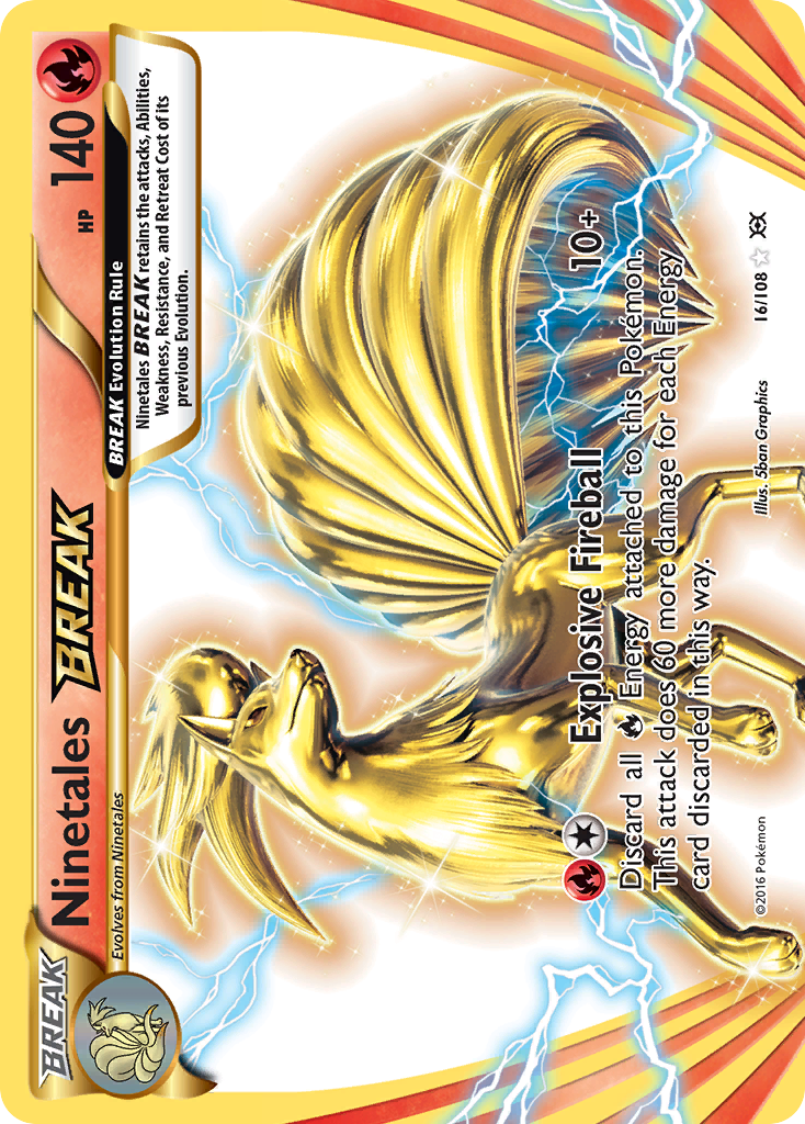 Ninetales BREAK (16/108) [XY: Evolutions] | RetroPlay Games