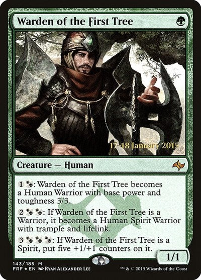 Warden of the First Tree [Fate Reforged Promos] | RetroPlay Games