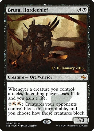Brutal Hordechief [Fate Reforged Promos] | RetroPlay Games