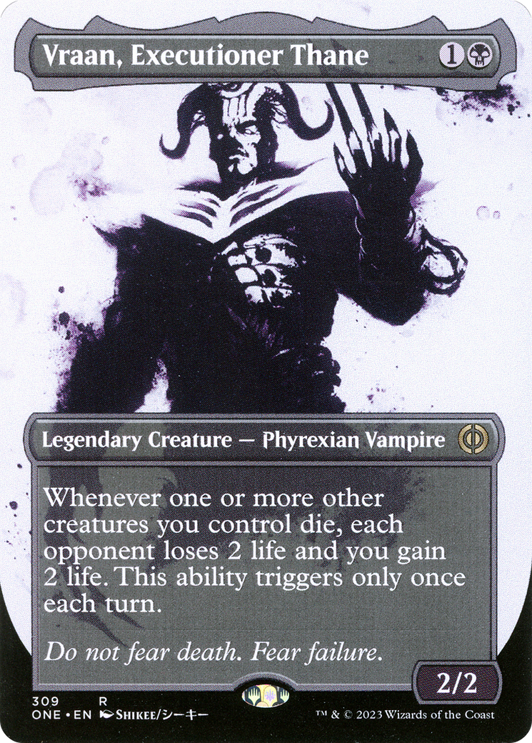 Vraan, Executioner Thane (Borderless Ichor) [Phyrexia: All Will Be One] | RetroPlay Games