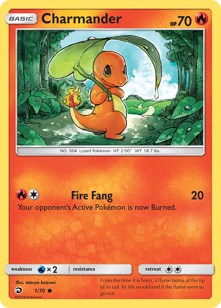 Charmander (1/70) [Sun & Moon: Dragon Majesty] | RetroPlay Games