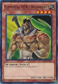 Elemental HERO Wildheart [SDHS-EN011] Common | RetroPlay Games