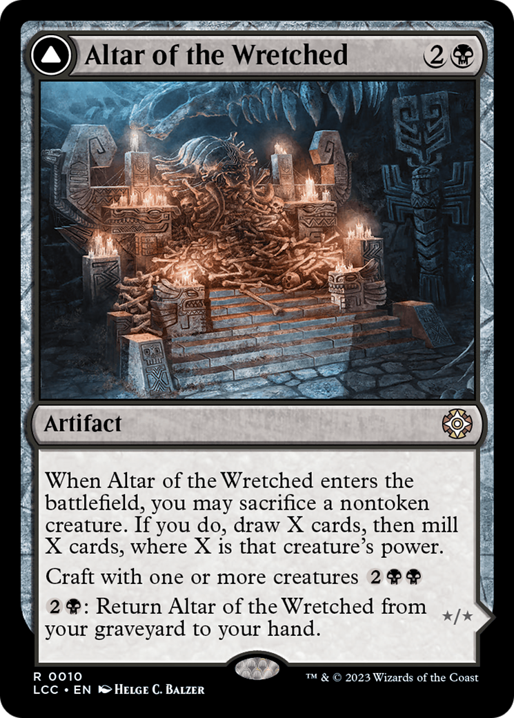 Altar of the Wretched // Wretched Bonemass [The Lost Caverns of Ixalan Commander] | RetroPlay Games