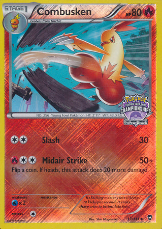 Combusken (13/111) (Championship Promo) [XY: Furious Fists] | RetroPlay Games