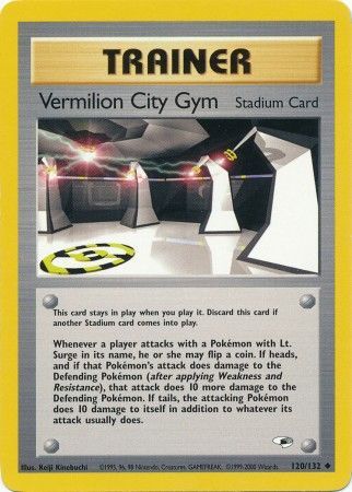 Vermilion City Gym (120/132) [Gym Heroes Unlimited] | RetroPlay Games