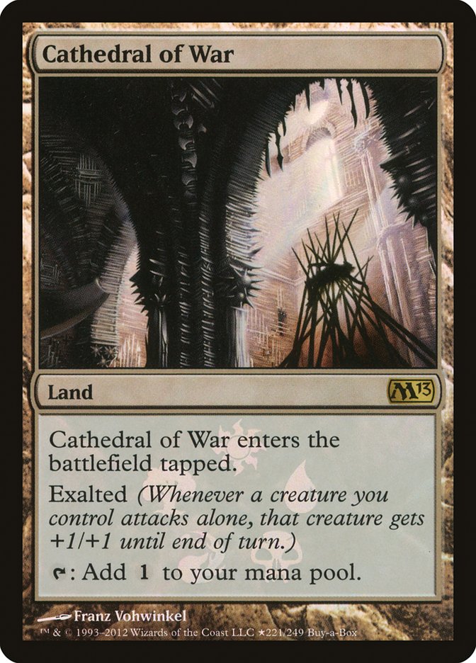 Cathedral of War (Buy-A-Box) [Magic 2013 Promos] | RetroPlay Games