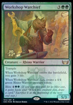 Workshop Warchief [Streets of New Capenna Prerelease Promos] | RetroPlay Games