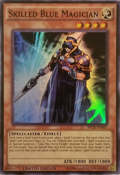 Skilled Blue Magician (SE) [SECE-ENS07] Super Rare | RetroPlay Games
