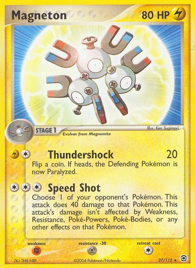 Magneton (27/112) [EX: FireRed & LeafGreen] | RetroPlay Games