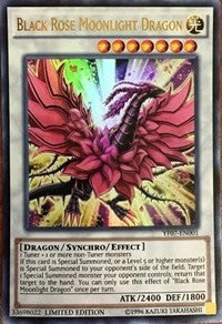 Black Rose Moonlight Dragon [YF07-EN001] Ultra Rare | RetroPlay Games