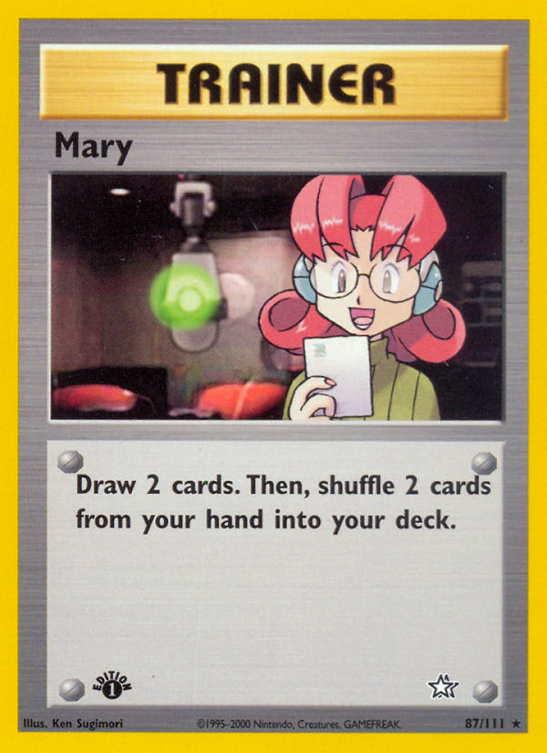Mary (87/111) [Neo Genesis 1st Edition] | RetroPlay Games
