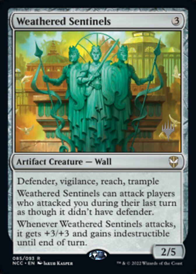 Weathered Sentinels (Promo Pack) [Streets of New Capenna Commander Promos] | RetroPlay Games