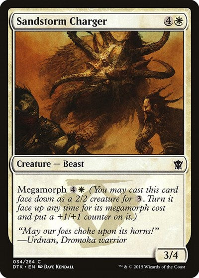 Sandstorm Charger [Dragons of Tarkir] | RetroPlay Games