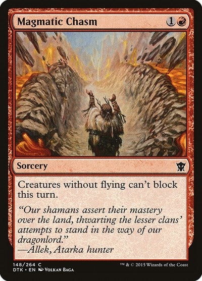 Magmatic Chasm [Dragons of Tarkir] | RetroPlay Games