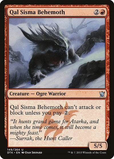 Qal Sisma Behemoth [Dragons of Tarkir] | RetroPlay Games