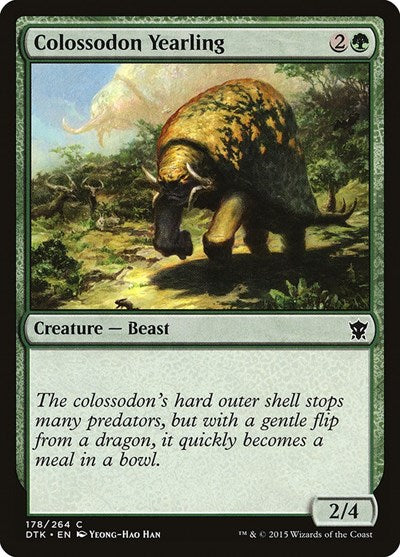 Colossodon Yearling [Dragons of Tarkir] | RetroPlay Games