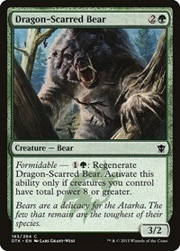 Dragon-Scarred Bear [Dragons of Tarkir] | RetroPlay Games