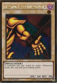 Left Arm of the Forbidden One [PGL2-EN025] Gold Rare | RetroPlay Games