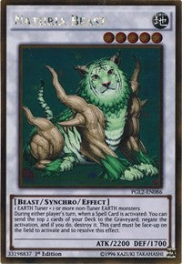 Naturia Beast [PGL2-EN086] Gold Rare | RetroPlay Games