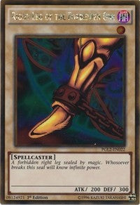 Right Leg of the Forbidden One [PGL2-EN022] Gold Rare | RetroPlay Games