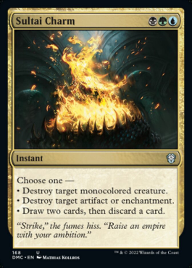 Sultai Charm [Dominaria United Commander] | RetroPlay Games