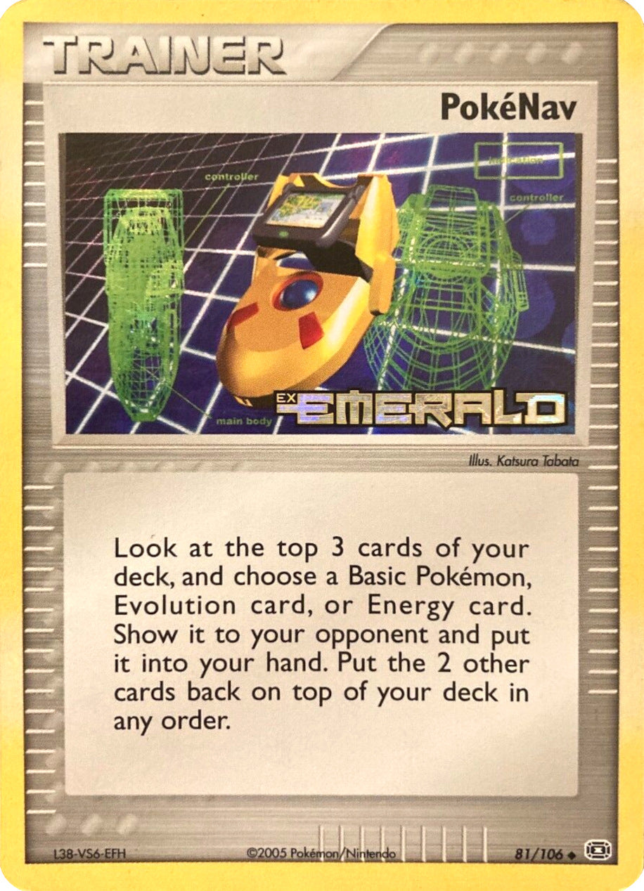 PokeNav (81/106) (Stamped) [EX: Emerald] | RetroPlay Games