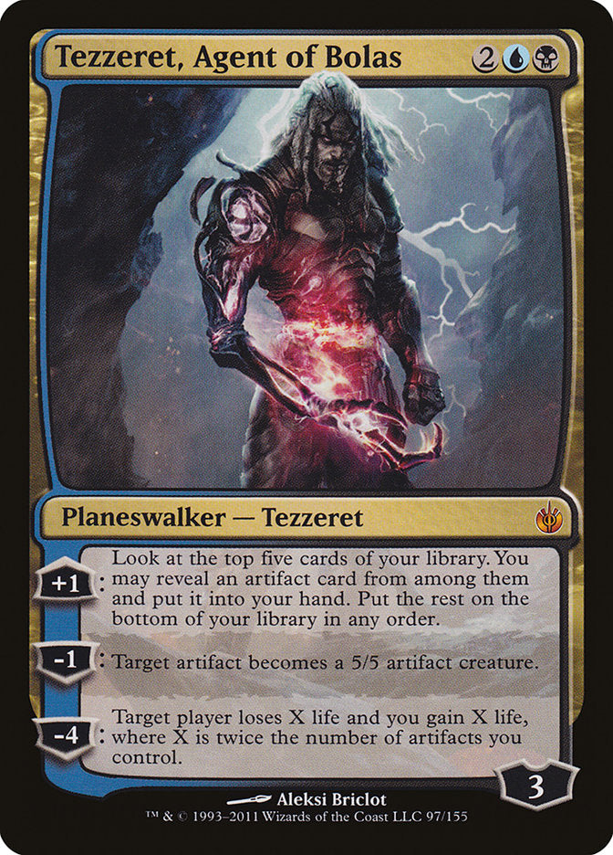 Tezzeret, Agent of Bolas [Mirrodin Besieged] | RetroPlay Games