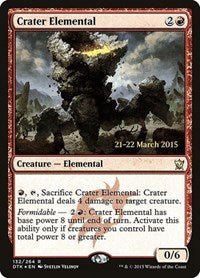 Crater Elemental [Dragons of Tarkir Promos] | RetroPlay Games