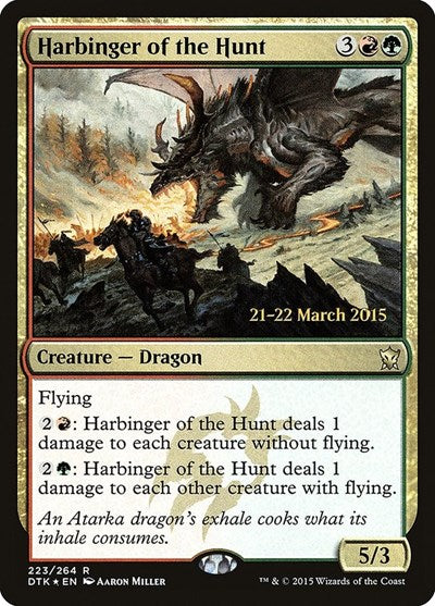 Harbinger of the Hunt [Dragons of Tarkir Promos] | RetroPlay Games