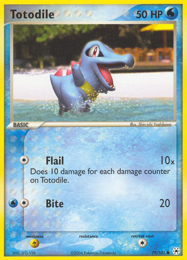 Totodile (79/101) [EX: Hidden Legends] | RetroPlay Games