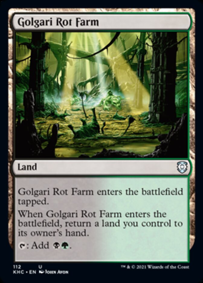 Golgari Rot Farm [Kaldheim Commander] | RetroPlay Games