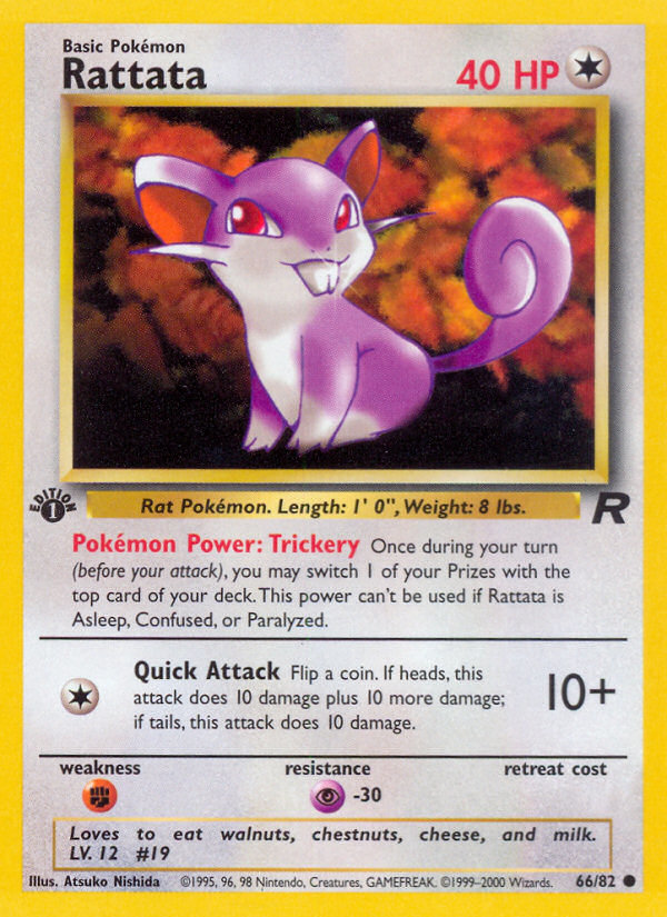 Rattata (66/82) [Team Rocket 1st Edition] | RetroPlay Games