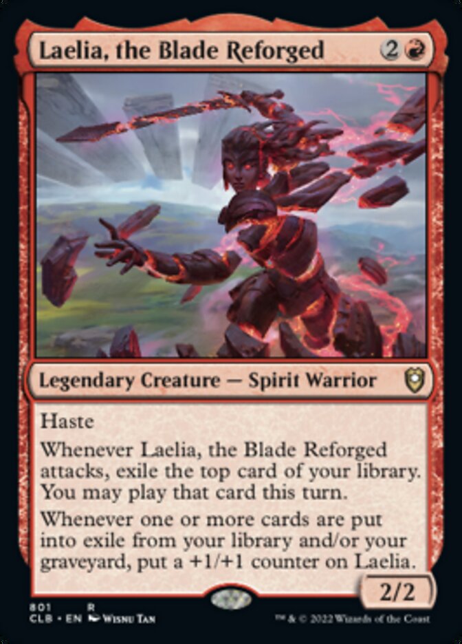 Laelia, the Blade Reforged [Commander Legends: Battle for Baldur's Gate] | RetroPlay Games