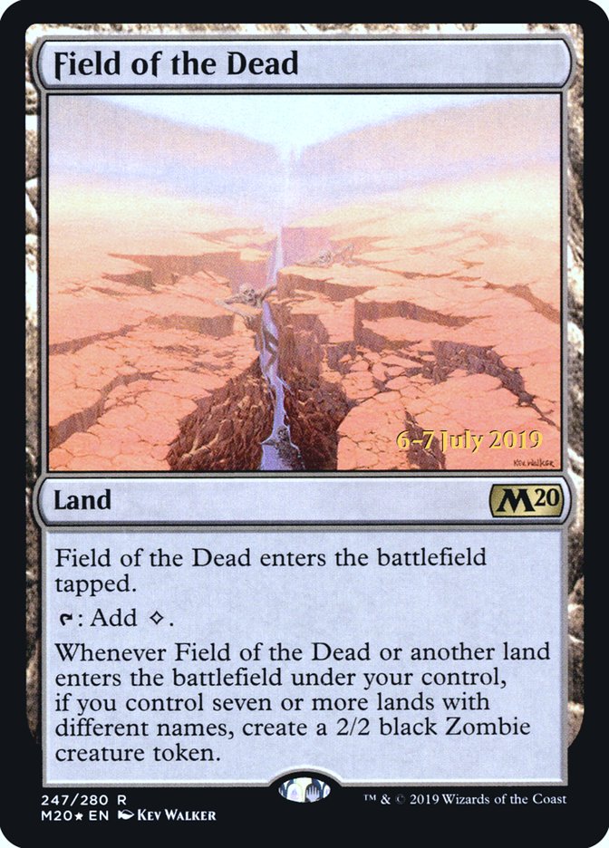 Field of the Dead  [Core Set 2020 Prerelease Promos] | RetroPlay Games