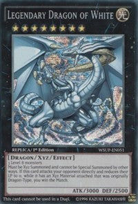 Legendary Dragon of White [WSUP-EN051] Prismatic Secret Rare | RetroPlay Games