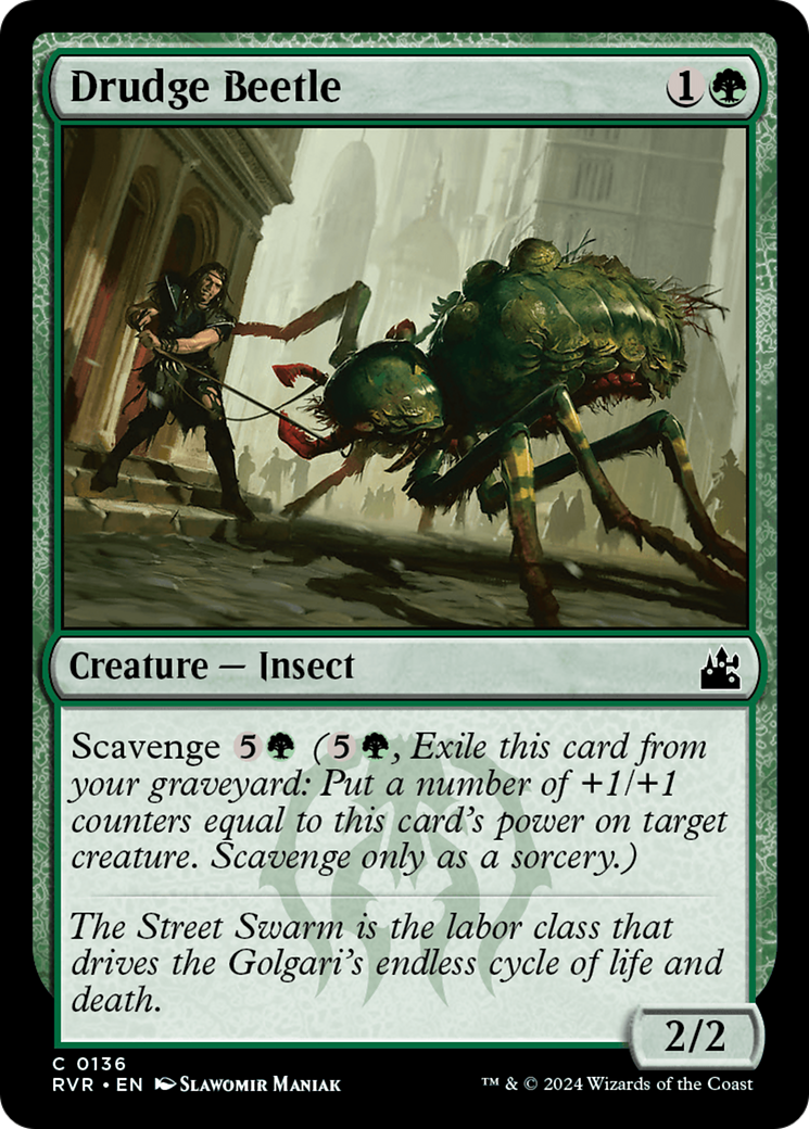 Drudge Beetle [Ravnica Remastered] | RetroPlay Games