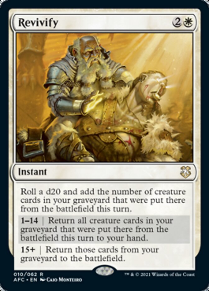 Revivify [Dungeons & Dragons: Adventures in the Forgotten Realms Commander] | RetroPlay Games