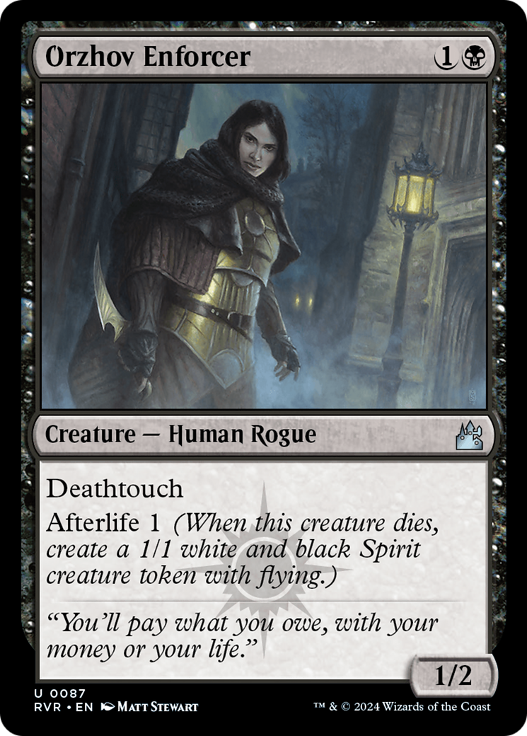 Orzhov Enforcer [Ravnica Remastered] | RetroPlay Games
