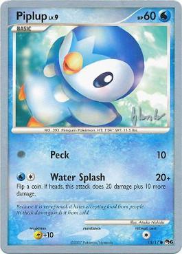 Piplup LV.9 (15/17) (Empotech - Dylan Lefavour) [World Championships 2008] | RetroPlay Games