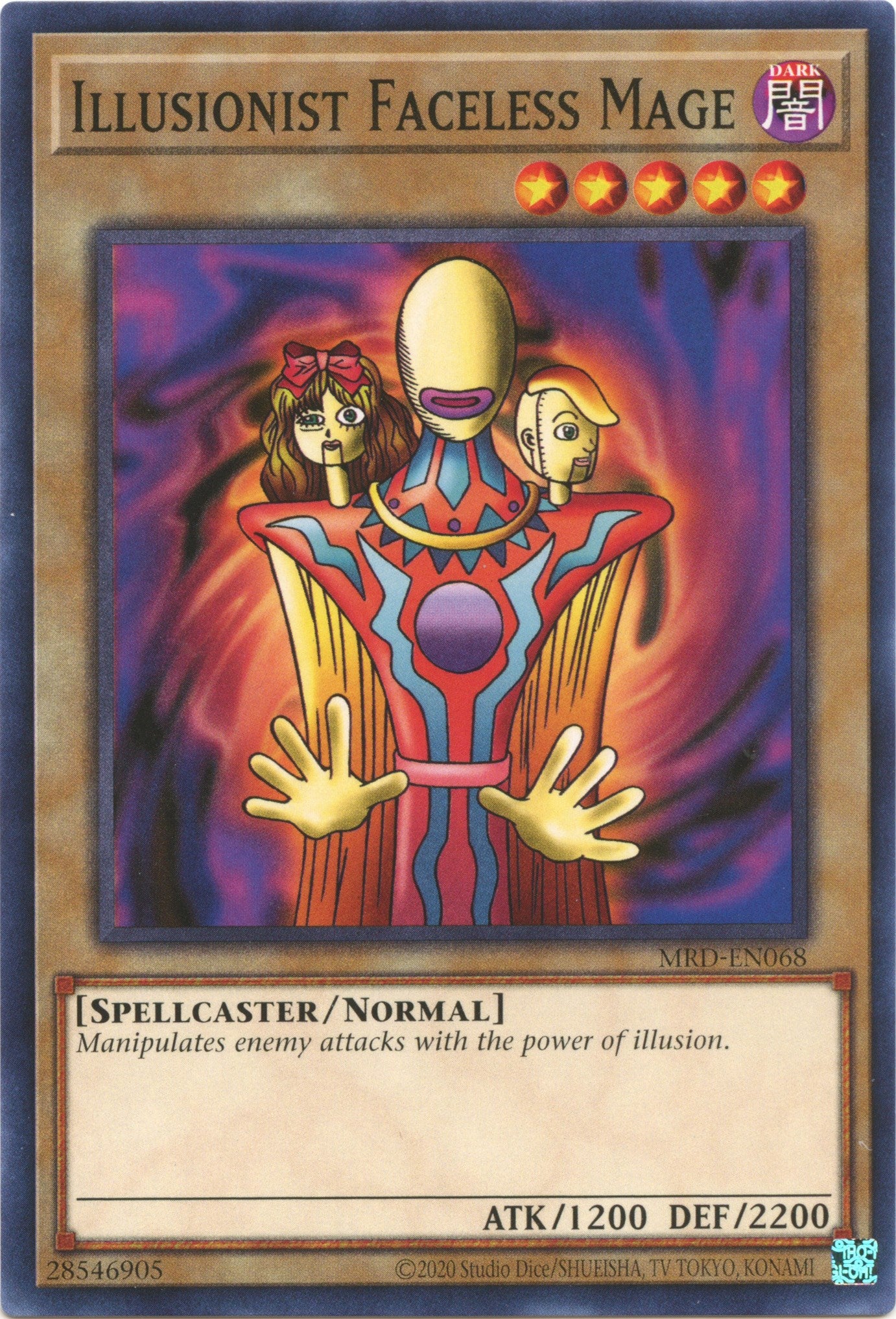 Illusionist Faceless Mage (25th Anniversary) [MRD-EN068] Common | RetroPlay Games