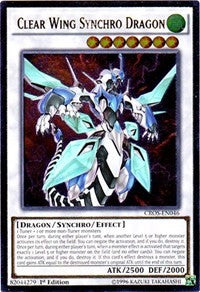 Clear Wing Synchro Dragon (UTR) [CROS-EN046] Ultimate Rare | RetroPlay Games