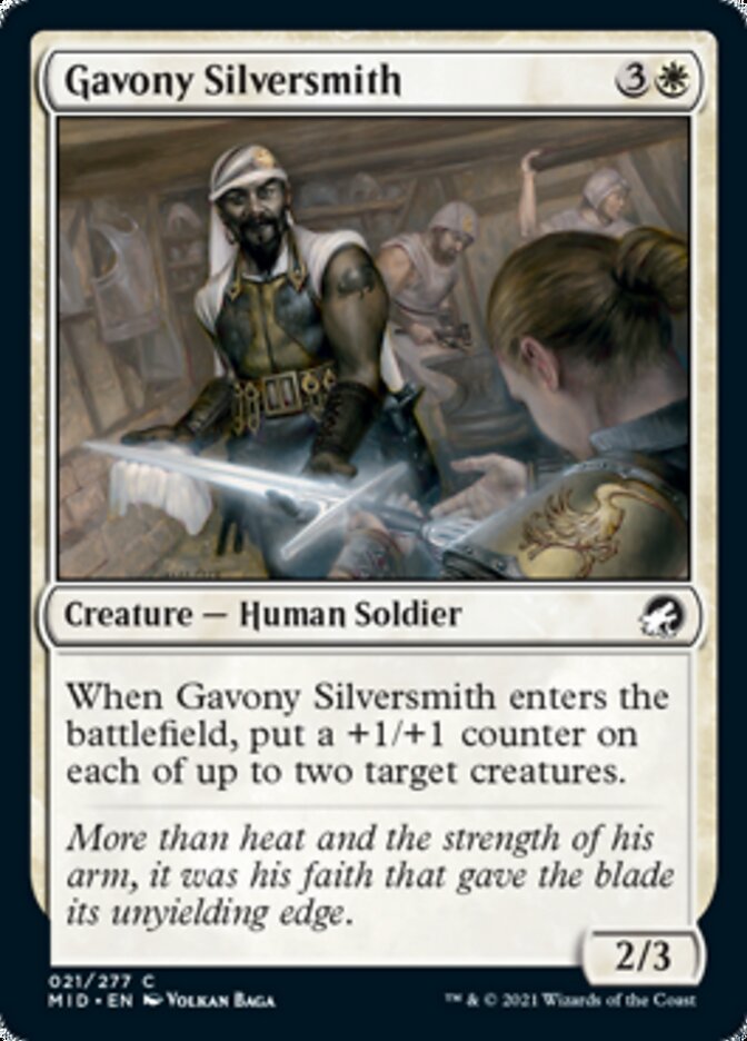 Gavony Silversmith [Innistrad: Midnight Hunt] | RetroPlay Games