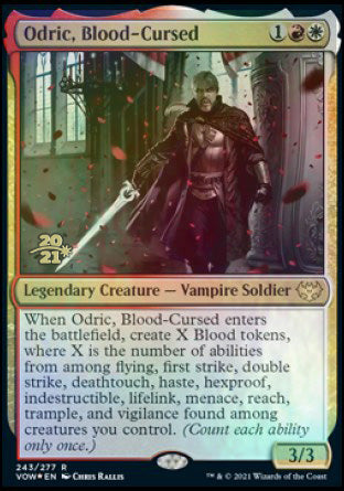 Odric, Blood-Cursed [Innistrad: Crimson Vow Prerelease Promos] | RetroPlay Games