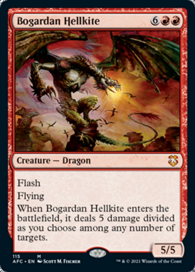 Bogardan Hellkite [Dungeons & Dragons: Adventures in the Forgotten Realms Commander] | RetroPlay Games